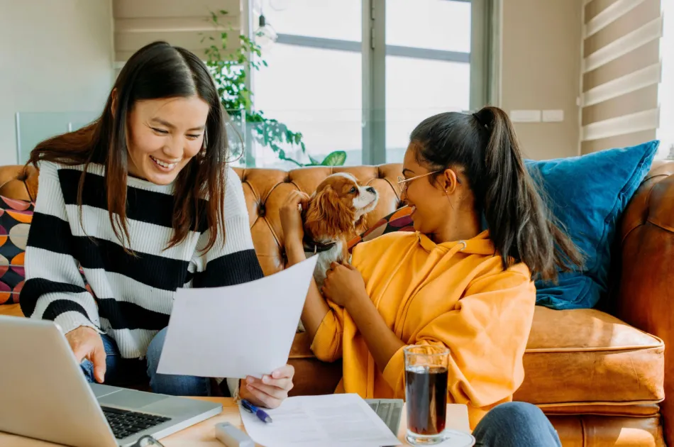 Symbolbild Finanzplanung Haushalt i Stockfoto