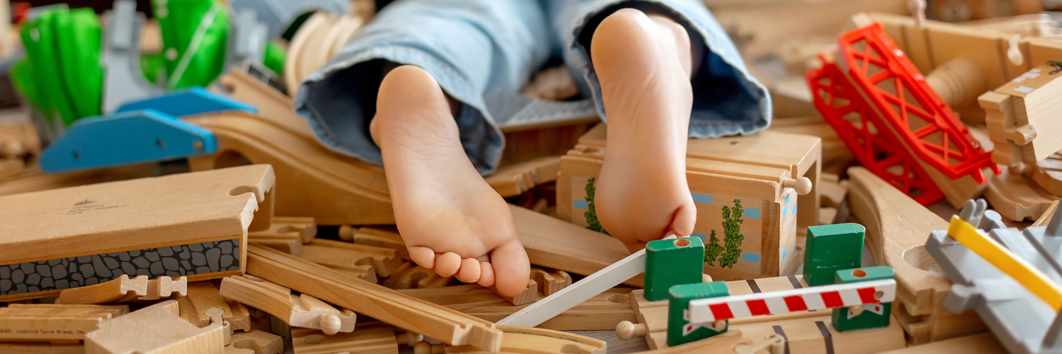 Minimalismus mit Kindern i Stockfoto