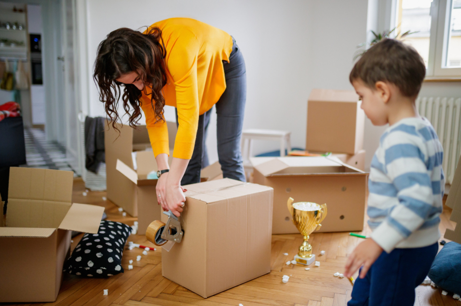 Anleitung Minimalismus Symbolbild i Stockfoto